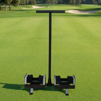 Golf Shoe Cleaner Easy to Use Shoe Brush with Handle Deep-Cleaning for Golfers, Driving Range, Clubhouse