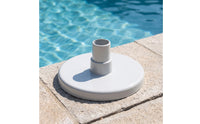 Replacement Pool Skimmer Vacuum Plate Compatible Pool Vacuum Plate Round Skimmer Vac Adapter Reliable