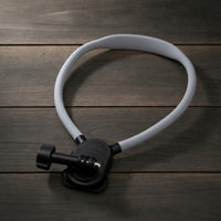 Hands-Unrestricted Neck Mount Flexible Neck Loop with Mounting Base Stable POV Holder Anti-Slip for Vloggers, Creators, Cycling, Travel