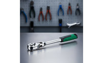Swivel Head Ratchet Flexible Tool Chrome-Vanadium for Tight Confined Areas