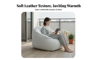 Stain-Resistant Pear-Shaped beanbag Chair Comfortable Floor Seating Easy to Clean Indoor Furniture Space-Saving for Adults, Students, Bedroom, Living Room, book niche, Home Theater