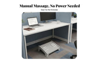 Improves Posture Adjustable beneath-desk Foot rest Reduces Fatigue Adjustable Foot rest Anti-Slip Surface Footrest Encourages Leg Movement for Office Workers, People with Short Legs, Students, Workstation, Study Room, Home, Gaming Setup