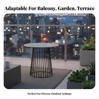 Waterresistant Single seat paded Wicker Armchair Woven Design Wicker Armchair with seat pad Weather-Resistant Outdoor Furniture Water for Adults, property owners, Garden aficionados, Balcony, Terrace, Backyard, Porch