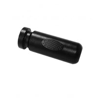 Anodized Metal Frenzel Practice Tool Knurled Grip Freediving Ear Practice Tool Cylindrical Body Ear Equalization Tool Flanged End for Freedivers, Divers