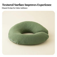 Memory Foam Beauty Salon Face Rest Removable and Washable Cover Massage Table Face Pillow Easy to Clean for Beauticians, Spa Clients