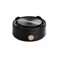 Multi-Functional Espresso Pot Electric Heater Compact Design Mini Electric Burner Adjustable Heat Control Hot Plate Quiet Operation for Office