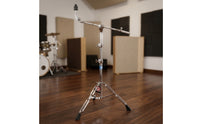 Extension Cymbals Stand Adjustable with Extension Arm Double-Braced Hardware for Drummers, Students, Rehearsal Rooms, Home Practice