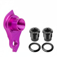 High-Strength Aluminum Alloy UDH Direct Mount Hanger CNC Machined Bike Rear Derailleur Hanger Anodized Finish for Cyclists, Mountain Biking, Road Cycling