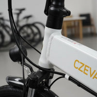 Lightweight Folding Electric Bicycle Easy to Fold Foldable Electric Bicycle Variable Speed Folding Electric Bike Pedal Assist for Adults, Commuting, City Riding, Travel