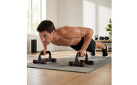 2 Pieces Push up Handles Arm and Chest Training Parallel Push up Handles Sturdy Base Upper Body Workout Handles for Beginners