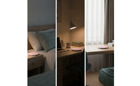 Speaker with Built-in Ambient Sound Compact Sleep Speaker Sound Machine Mini Ultra-Thin for Sleepers, Bedside, Bedroom