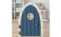 Nordic Design Wooden Fairy Door Cute Fairy Door Set Educational Children's Play Set Miniature for Children, Playroom, Desktop, Desk