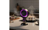 Desktop Range Hood Easy to Clean Portable Smoke Extractor Low Noise for Students