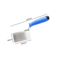 Rust-Proof Stainless Steel Corner Trowel Thickened Blade 90 Degree Corner Trowel Creates Even Finish 90 Degree Plastering Tool Long-Lasting Construction for Plasterers, Masons, DIY Enthusiasts, Home Improvement