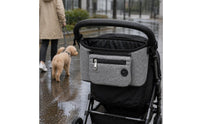 Pet Carriage Organizer Hanging Straps Carriage Organizer Bag Zippered Pocket for Travel