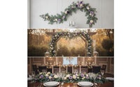 Artificial Flower Garland Faux Floral Garland Wedding Floral & Foliage for Home Decor, Party