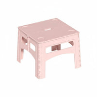 Foldable Table with Handle Lightweight Foldable Table Kid-Friendly Furniture for Young Children, Bedroom, Classroom