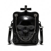 Cranium Crossbody Bag Compact Cranium Bag Secure Handbag for Halloween