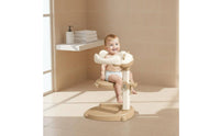 Infant Standing Shower Aid Non-Slip Base Infant Shower Effortless Assembly to Clean Child Standing Bath Support for Infants, Young Children, Bathtub