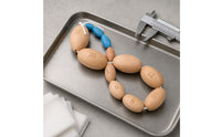 Volume Measurement Engraved Bead Gauge Size Comparison Oval Bead Measurer