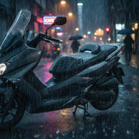 Motorcycle Seat Cushion Assembly Comfortable Replacement Seat Assembly Shock-Absorbing Soft for Commuters, Daily Commuting