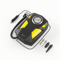 Portable Air Compressor with Pressure Gauge 12V Tire Inflator with LED Light Tire Inflator Compact Car Air Pump Lightweight