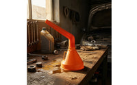 3 Pieces Plastic Funnel Set Rigid Refueling Funnel Funnels Wide-Mouth Space-Saving for DIYers, Garage