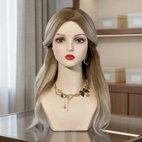 Hairpiece Stand Head Photo Prop Fake Head Model Heavy Duty Display Fixture for Salon