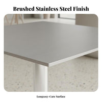 Light Luxury and design C-Shaped Sofa Table Nordic stylistic Home Furnishing Modern Design Household Furniture Space-Saving for Small Apartment Residents, Cafe Owners, telecommuting Workers, Living Room, Bedroom