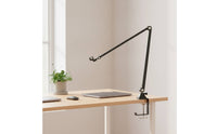Sound Input Apparatus Stand Arm with Clamp Space-Saving Sound Input Apparatus Overhead Mount Stand Arm Heavy-Duty with Clamp for Podcasters