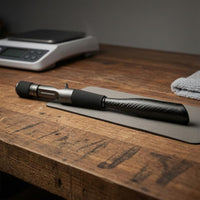 Unified Rod Handle Woven Finish Carbon Fiber Rod Metal Connector Textured Fishing Grip