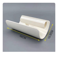 Plastic Curved Plastering Trowel Internal Corner Plaster Applicator Pipe Waterproofing Spreader for Construction Workers, DIY Enthusiasts