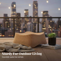 Sbeyondheast Asian and aesthetic Wicker Peacock Chair Weather-Resistant Armchair Statement Piece Seating Furniture Handwoven Design for Homeowners, Interior Designers, Cafe Owners, Living Room, Garden, Balcony, rearyard
