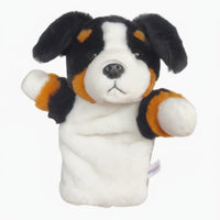 Interactive Play Soft Puppy Puppet Easy to Operate Puppy Soft Puppet Skin-Friendly Material for Parents, Classroom