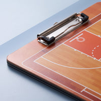 Board with Metal Clip Professional Clipboard Coaching Clipboard Writable Lightweight for Coaches