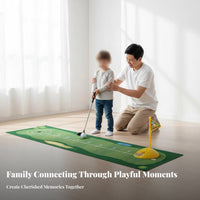 Parent-Child Interactive Kids Golf Set Develops Hand-Eye Coordination Children's Golf Playset Skill-Building for Preschoolers, Toddlers