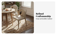 Modern Design Upholstered Side Chair Minimalist aesthetic Dining Room Seating Soft Upholstery Household Furniture Comfortable Padding for Interior Designers, Restaurant Owners, Office Workers, Showroom, Kitchen, Bedroom, perusing corner