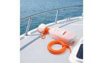 Rescue Rope with Protective Casing Shell High-Visibility Floating Rescue Rope Throw Bag with Top Loop Throwable for Lifeguards