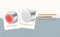 Double-sided stainless steel hot pot