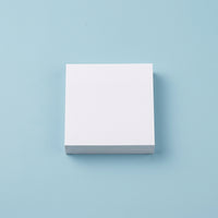 Sticky Notes Blank White for Office and Students, Removable Repositionable Self Pads for Note Taking, 80 Sheets, 3x3 Inches Paper Material