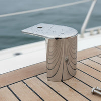 Boat Rail Tube End Protector 316 Stainless Steel 90 Degree Rail End Cap for Yacht