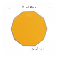 Beginner Friendly Drum Practice Pad Portable Quiet Drum Pad Compact Long-Lasting for Children