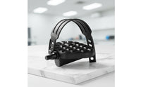 Exercise Bike Pedals with Straps Anti-Slip Exercise Bike Pedal Replacement Pedals Threaded Textured for Home Gym