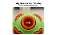 Dog Ball with Bell Chew-Resistant Light-up Dog Ball Long-Lasting for Outdoor
