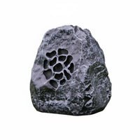 Waterproof Rock-Shaped Speaker Weatherproof Lawn audio system Weather-Resistant Outdoor Audio Equipment Disguised Design for Garden aficionados, Property Managers, public garden, Backyard, Patio, waterside