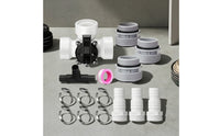 Three-Port Pool Diverter Kit Easy-to-Install Triple-Port Diverter Adjustable for Homeowners