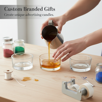 Glass Tealight Candle Holder Cups for DIY Candle Making