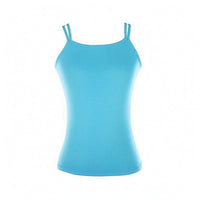 Skating Training Vest Form-Fitting Figure Skating Vest Thin Straps Sleeveless Training Top