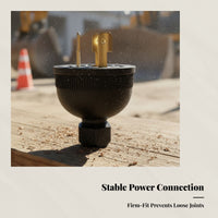 Thickened 220V Output Plug, Generator Accessory, US-Style