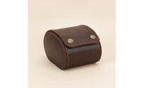 Vintage Watch Storage Box Portable Leather Watch Box Lightweight Organizer Single for Travelers